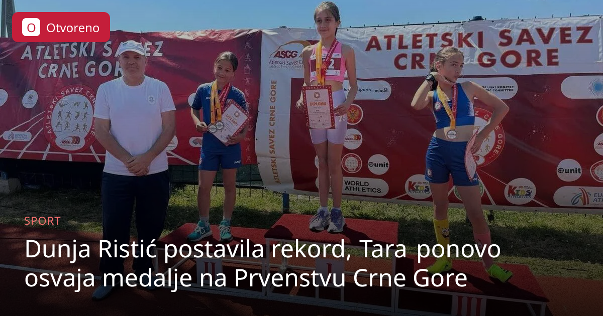 Dunja Ristić postavila rekord u bacanju koplja | Otvoreno